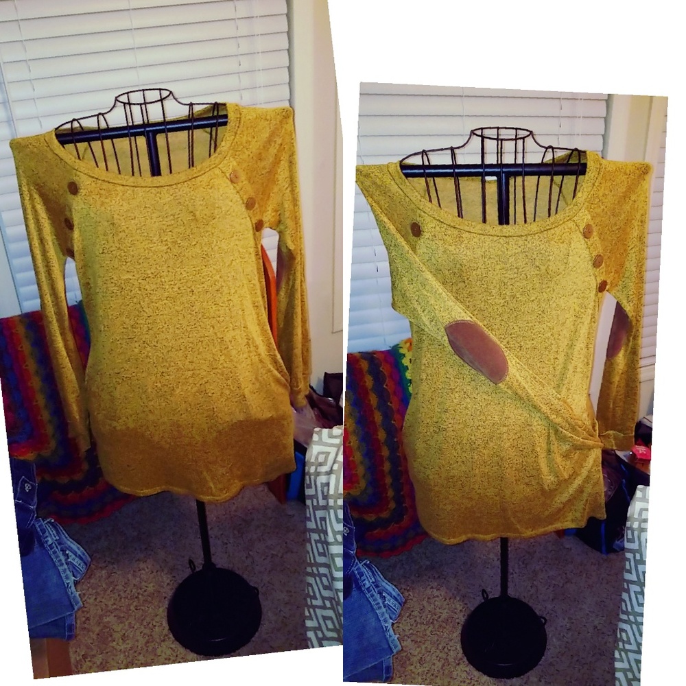 Mustard sweater (large)